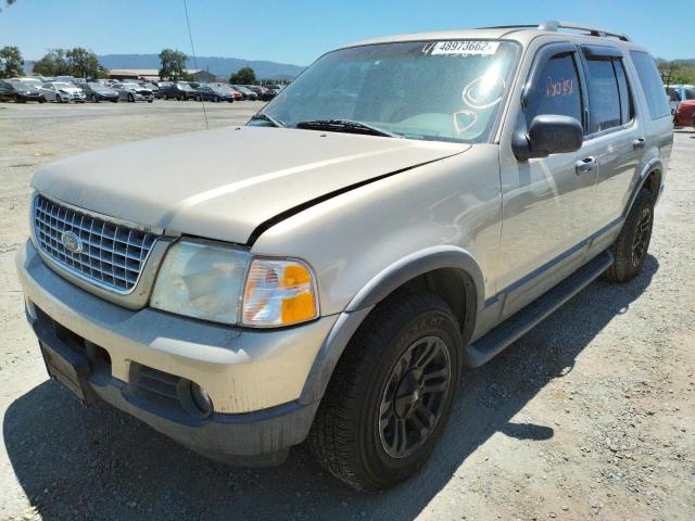 1FMZU73K33ZA10230 - 2003 FORD EXPLORER TAN photo 2