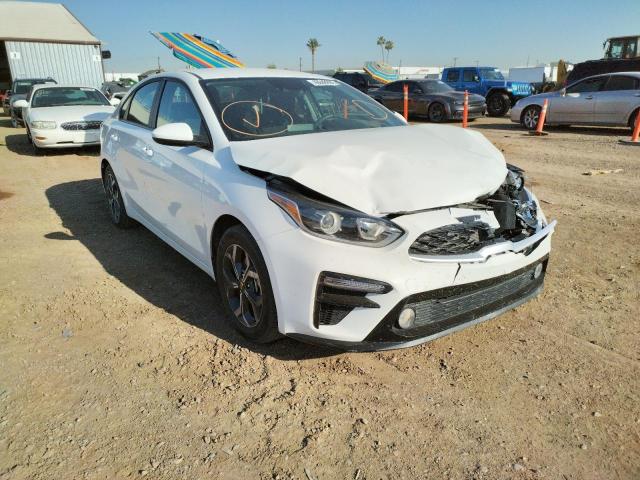 3KPF24AD2KE050678 - 2019 KIA FORTE FE WHITE photo 9