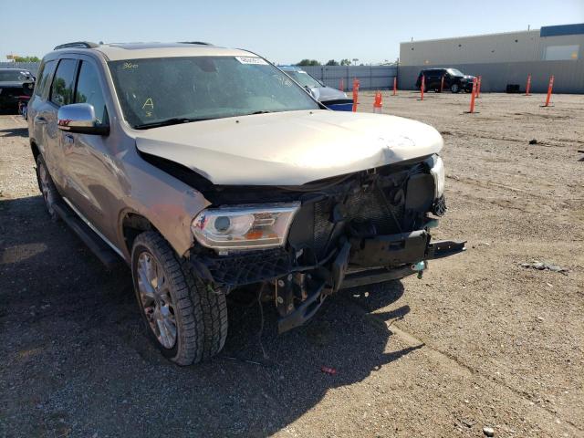 1C4SDJET3EC387977 - 2014 DODGE DURANGO CI GOLD photo 9