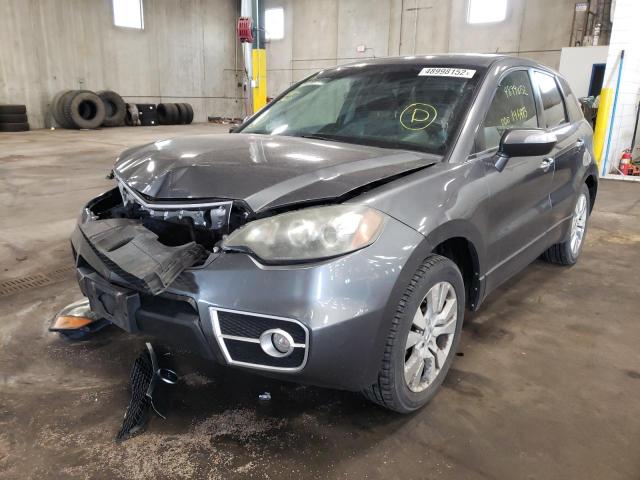 5J8TB1H50BA007400 - 2011 ACURA RDX TECHNO GRAY photo 2