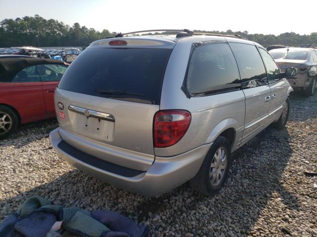 2C4GP54L51R261157 - 2001 CHRYSLER TOWN & COU SILVER photo 4