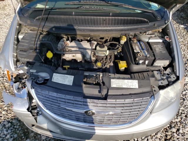 2C4GP54L51R261157 - 2001 CHRYSLER TOWN & COU SILVER photo 7