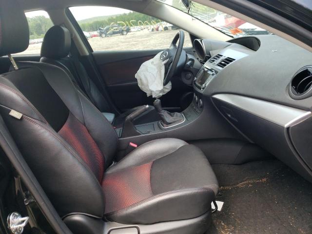 JM1BL1L46D1822225 - 2013 MAZDA SPEED 3 BLACK photo 5