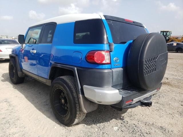 JTEZU11F370003307 - 2007 TOYOTA FJ CRUISER BLUE photo 3