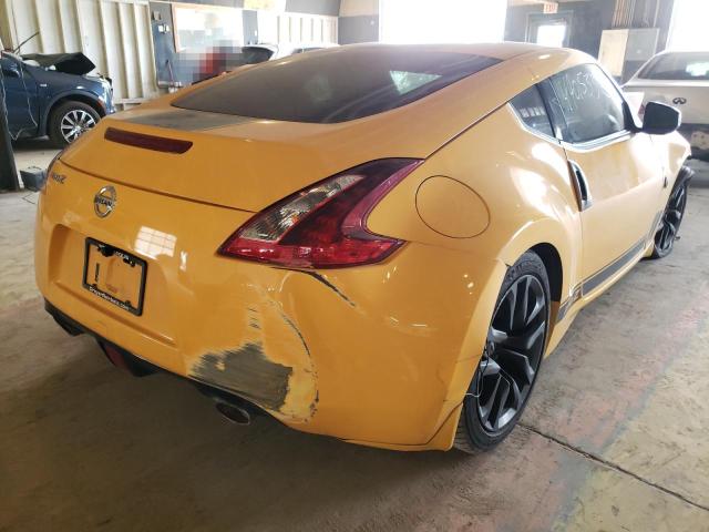 JN1AZ4EH0JM571324 - 2018 NISSAN 370Z BASE YELLOW photo 4