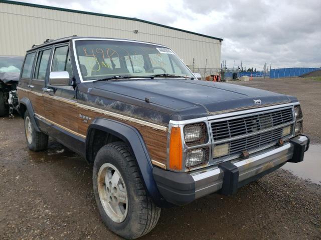 1J4FN78L1LL198507 - 1990 JEEP WAGONEER L BROWN photo 1