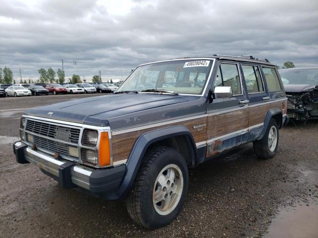 1J4FN78L1LL198507 - 1990 JEEP WAGONEER L BROWN photo 2