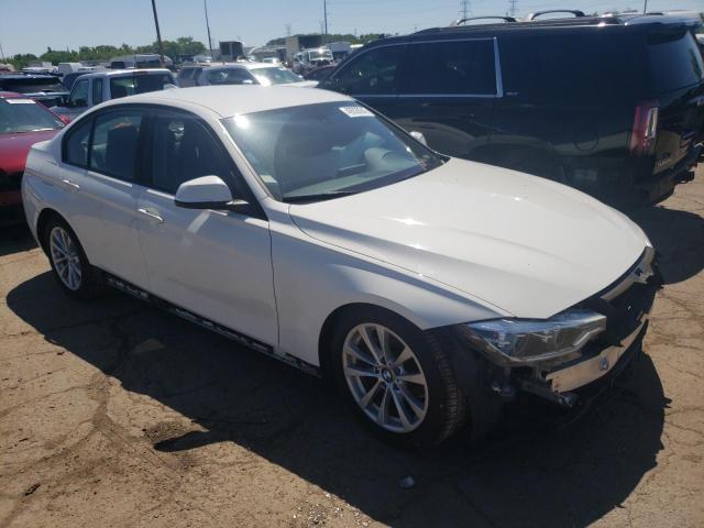 WBA8A3C53JA357934 - 2018 BMW 320 XI WHITE photo 1