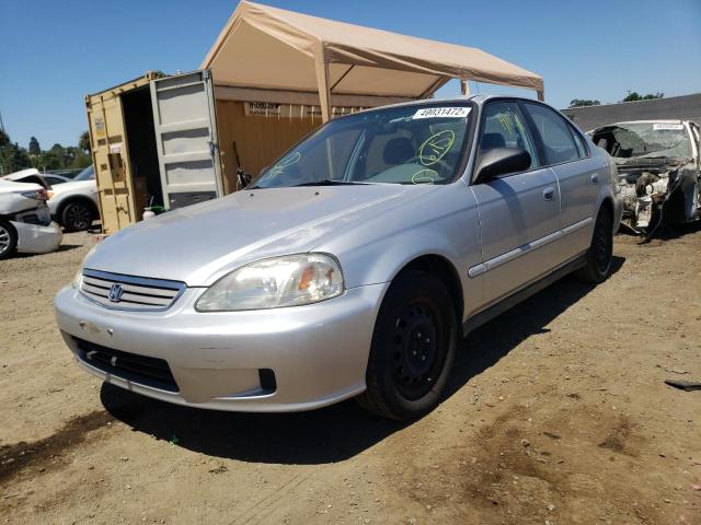 2HGEJ6619XH570494 - 1999 HONDA CIVIC BASE 银色 照片 2