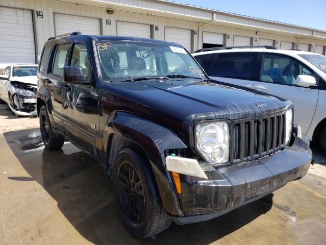 1C4PJMAK9CW116169 - 2011 JEEP LIBERTY SP BLACK photo 1