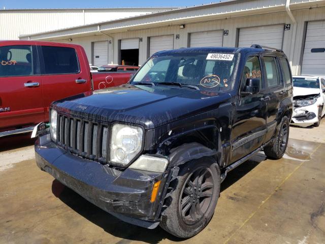 1C4PJMAK9CW116169 - 2011 JEEP LIBERTY SP BLACK photo 2