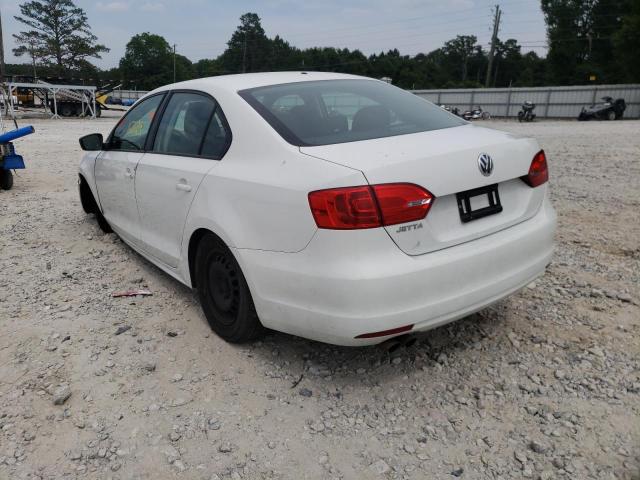 3VW2K7AJ9EM428928 - 2014 VOLKSWAGEN JETTA BASE 白色 照片 3