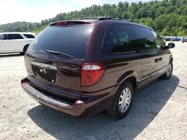 2C4GP54L83R383563 - 2003 CHRYSLER TOWN & COU RED photo 4