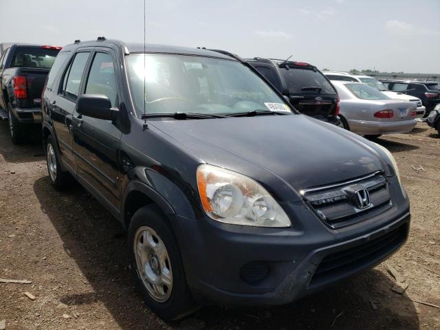 SHSRD78565U303063 - 2005 HONDA CR-V BLACK photo 1