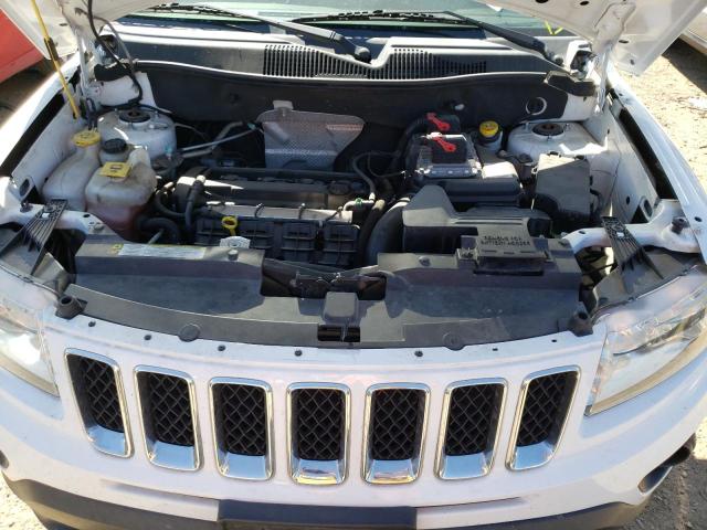 1C4NJCBA6CD716375 - 2012 JEEP COMPASS SP WHITE photo 7