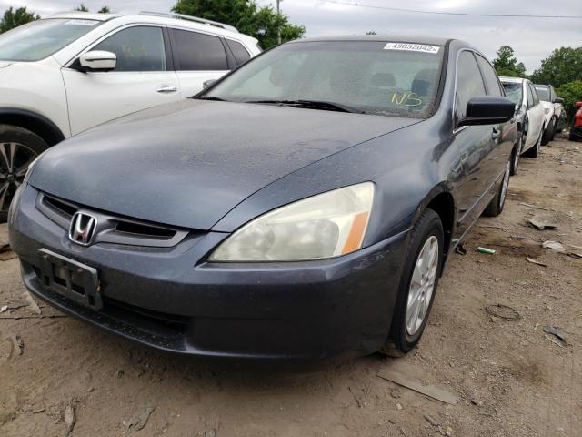 3HGCM56393G711827 - 2003 HONDA ACCORD LX CHARCOAL photo 2