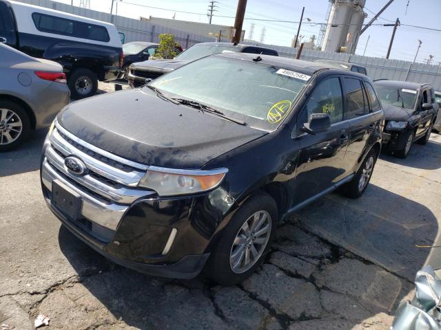 2FMDK4KC5BBB54887 - 2011 FORD EDGE LIMIT BLACK photo 2