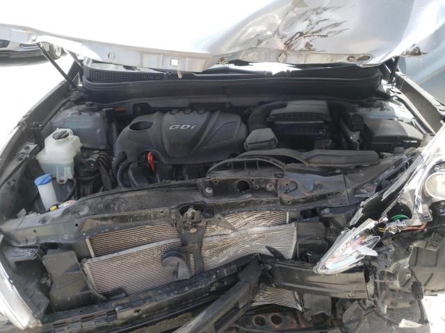 5NPEB4AC5EH858705 - 2014 HYUNDAI SONATA GLS BLUE photo 7