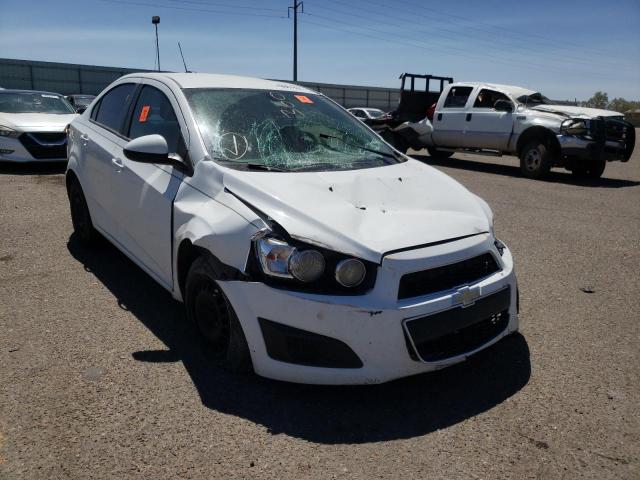 1G1JA5SH4G4167328 - 2016 CHEVROLET SONIC LS WHITE photo 1