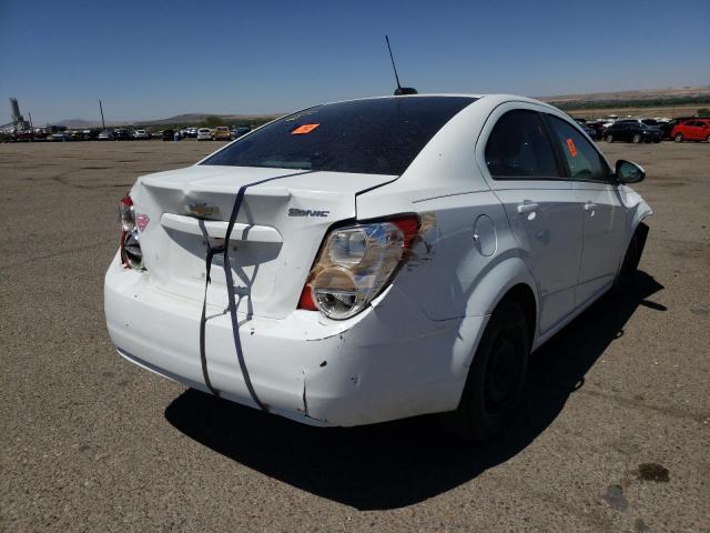 1G1JA5SH4G4167328 - 2016 CHEVROLET SONIC LS WHITE photo 4