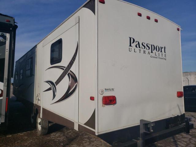 4YDT32921ET414038 - 2014 KEYSTONE PASSPORT WHITE photo 3