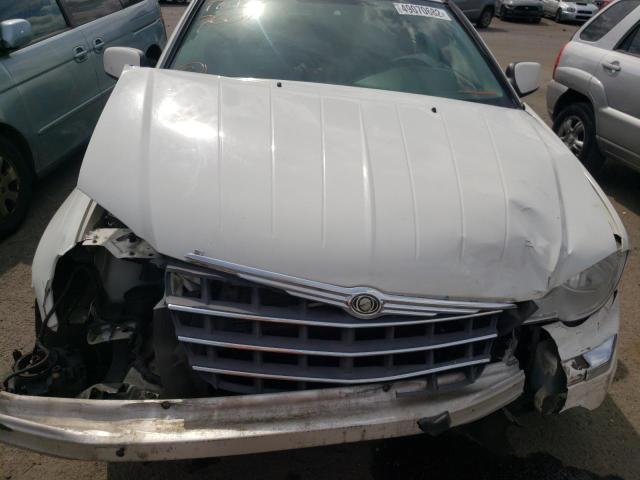 2A8GM68X67R239794 - 2007 CHRYSLER PACIFICA T WHITE photo 7