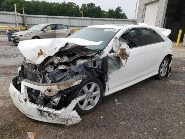 4T1BE46K68U733583 - 2008 TOYOTA CAMRY SE A WHITE photo 2