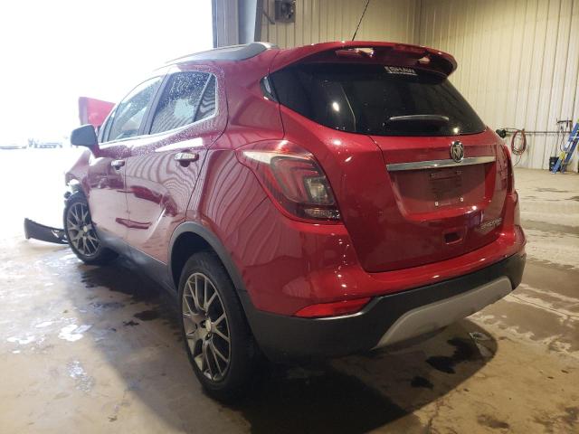 KL4CJ2SB2KB702021 - 2019 BUICK ENCORE SPO RED photo 3