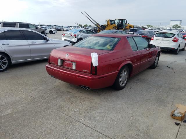 1G6ET1293YU168995 - 2000 CADILLAC ELDORADO T RED photo 4