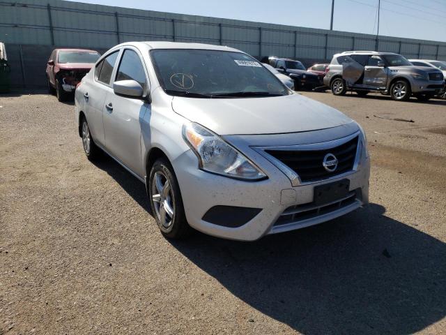 3N1CN7AP9KL837356 - 2019 NISSAN VERSA S SILVER photo 1