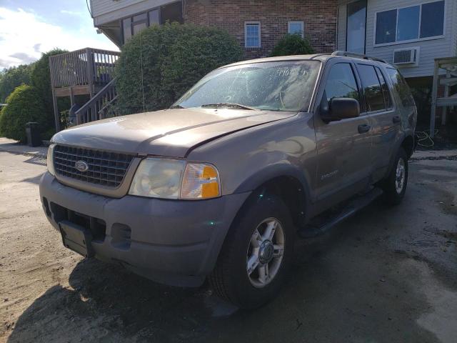 1FMZU72K84UA12989 - 2004 FORD EXPLO XL GRAY photo 2