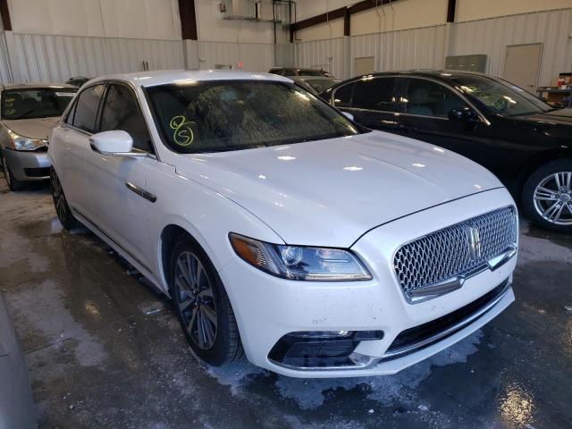 1LN6L9PK5H5629275 - 2017 LINCOLN CONTINENTA WHITE photo 1