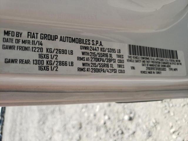 ZFBERFBT3F6955003 - 2015 RAM PROMASTER 白色 照片 10