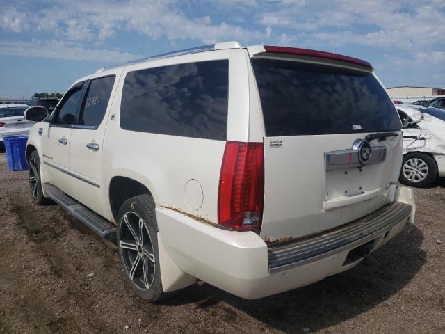 1GYFK66828R101529 - 2008 CADILLAC ESCALADE E WHITE photo 3