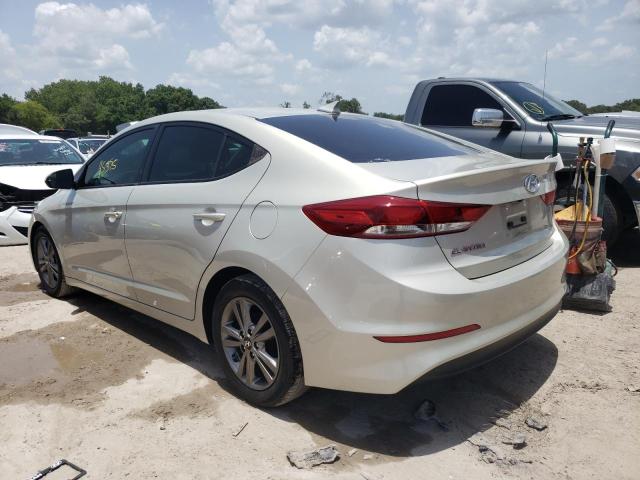 5NPD84LF3HH196337 - 2017 HYUNDAI ELANTRA SE BEIGE photo 3