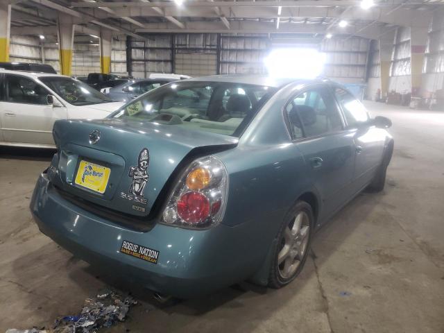 1N4BL11D12C142226 - 2002 NISSAN ALTIMA SE BLUE photo 4