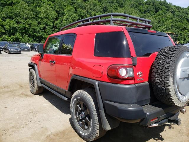 JTEBU4BFXCK129602 - 2012 TOYOTA FJ CRUISER RED photo 3