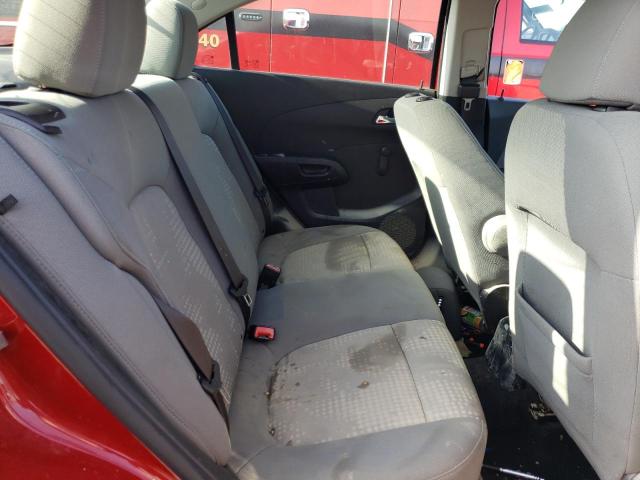 1G1JA5SHXE4116901 - 2014 CHEVROLET SONIC LS RED photo 6
