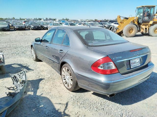 WDBUF87X08B301951 - 2008 MERCEDES-BENZ E 350 4MAT GRAY photo 3