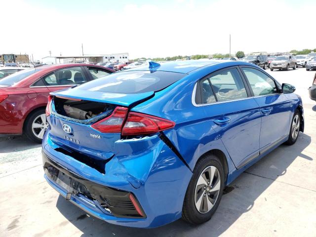 KMHC75LC4JU066553 - 2018 HYUNDAI IONIQ SEL  photo 4