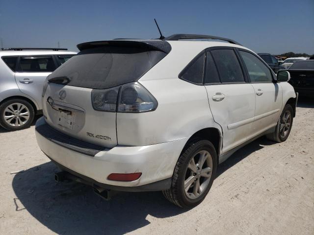 JTJHW31UX60041312 - 2006 LEXUS RX 400 WHITE photo 4