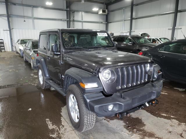 1C4GJXAG7KW622126 - 2019 JEEP WRANGLER S GRAY photo 1