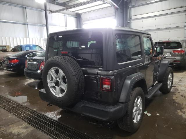 1C4GJXAG7KW622126 - 2019 JEEP WRANGLER S GRAY photo 4