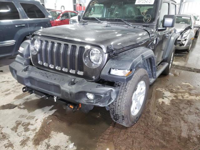 1C4GJXAG7KW622126 - 2019 JEEP WRANGLER S GRAY photo 9