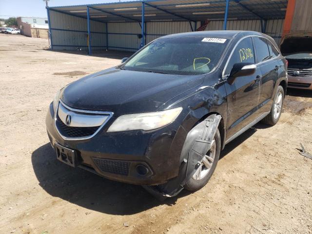 5J8TB3H34EL003210 - 2014 ACURA RDX BLACK photo 2