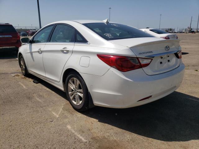 5NPEB4AC7DH676891 - 2013 HYUNDAI SONATA GLS WHITE photo 3