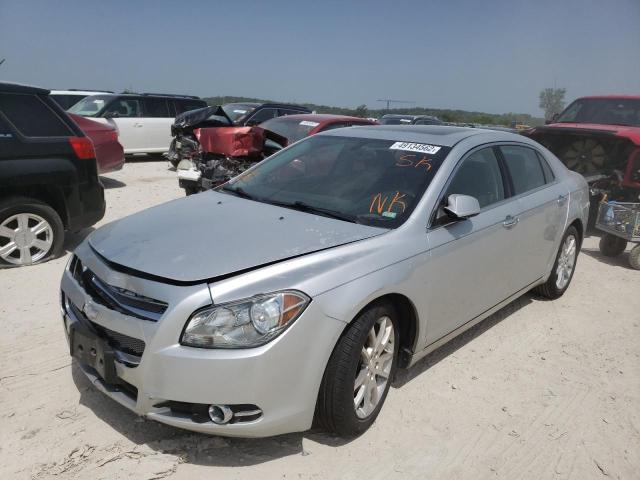 1G1ZE5E06CF272352 - 2012 CHEVROLET MALIBU LTZ ვერცხლისფერი ფოტო 2