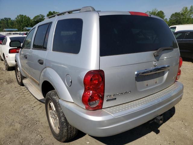 1D8HD582X6F104089 - 2006 DODGE DURANGO LI SILVER photo 3