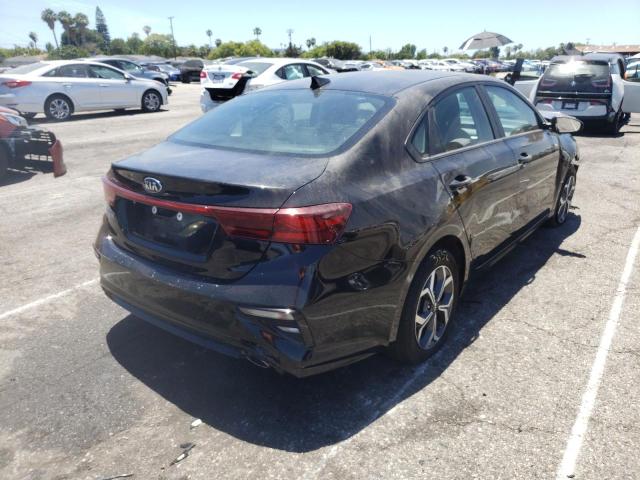 3KPF24AD0KE094775 - 2019 KIA FORTE FE BLACK photo 4