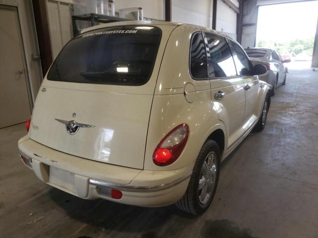 3A4FY48BX6T366277 - 2006 CHRYSLER PT CRUISER WHITE photo 4